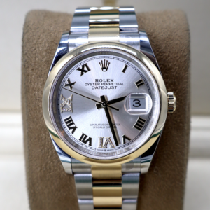 Datejust 36 Silver Diamond Dial
